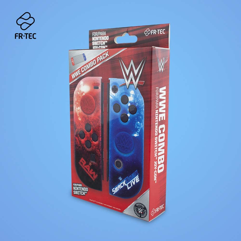 Funda Frtec Wwe Protectora + Grips Para Joy-Con ( NINTENDO SWITCH - ) - Combo Pack Funda Frtec Wwe Protectora + Grips Para Joy-Con ( NINTENDO SWITCH - ) - Combo Pack